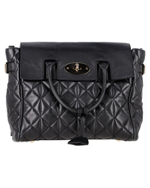Mulberry Medium Cara Delevingne Gequilted Convertible Rugzak in Zwart Leer