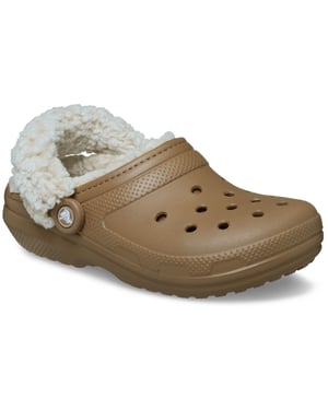 Crocs Classic Fleece Gevoerde Thermoplastische Heren Sepia Klompen