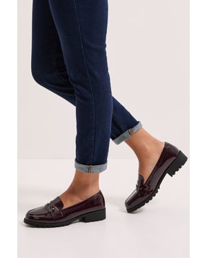 Wide Fit Leoni Chunky Loafers