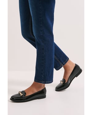Wide Fit Lora Snaffle Loafers