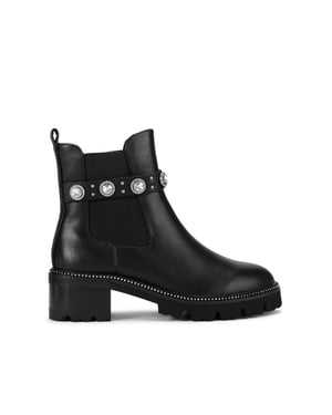 Kurt Geiger London Leather Dome Stud Chelsea Boots