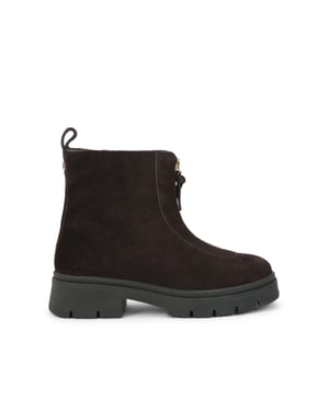 Carvela Suede Malfa Zip Ankle Boots