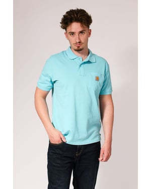 Mens Pocket Front Polo Shirt