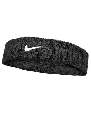 Nike Classic Swoosh Headband (Black/White)