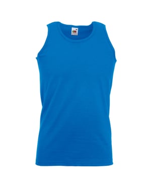 Fruit Of The Loom Heren Atletisch Mouwloos Hemd / Tanktop (Royaal Blauw)