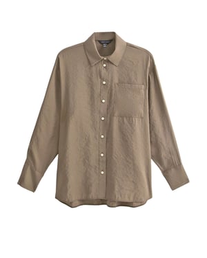 Relaxed Cupro Pocket Shirt