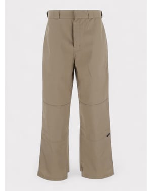 Palm Angels Reversed Waistband Chino Pant Beige