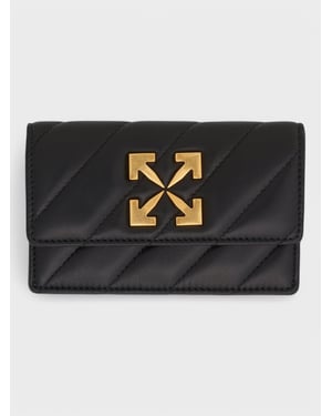 Off-White Jackhammer Platt Kortfodral Svart