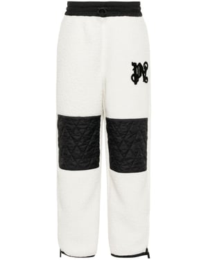 Palm Angels Monogram Ski Pants White Black