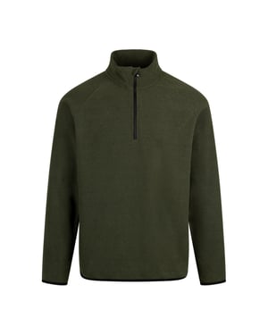 Trespass Wetherill Fleece Top för herrar (Mörk vinstock)