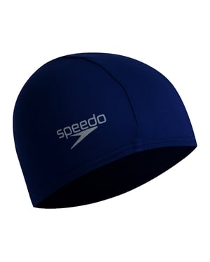 Speedo Unisex Volwassen Polyester Zwemcap (Marine)