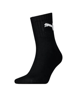 Puma Unisex Volwassen Bemanningsleden Sokken (Pakket van 3) (Zwart)