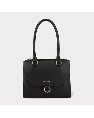 Leyla Black Leather Multi Way Bag