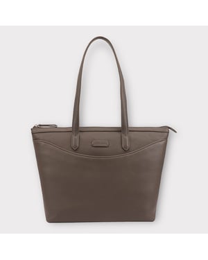 Gloshi Brown Leather Shoulder Bag 