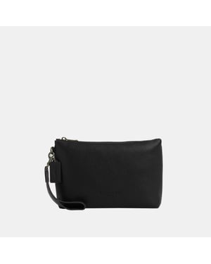 Pouch in Pebbled Leather