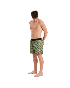 Men's Printed Long Swimsuit MUEM0780