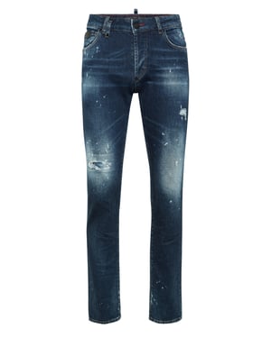 5-Pocket Super Straight Cut Jeans Pp