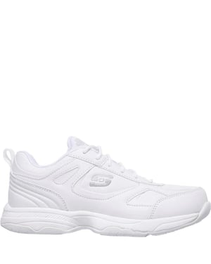 Skechers Dames/Dames Dighton-Bricelyn SR Leer Relaxed Fit Veiligheidsschoenen (Wit)