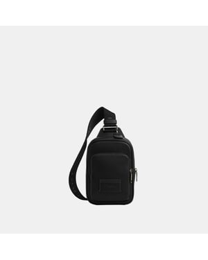 Racer Sling Pack in Smooth Leather