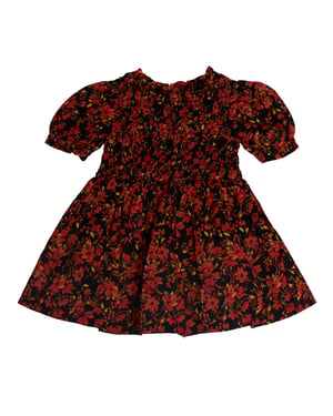 Jurk met korte mouwen en volants 780201 voor babymeisjes