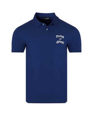 Plein Sport Small Logo Marineblauw Poloshirt