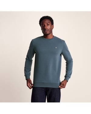 Mellor Mens Sweat Arctic Blue