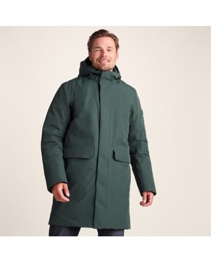 Aksel Mens Waterproof Parka Racing Green