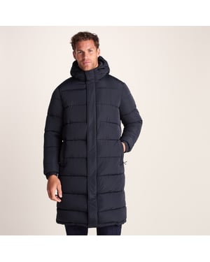 Langrick Mens Long Padded Jacket Dark Indigo