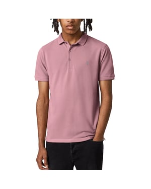 All Saints Mens Polo Shirt Reform Summer Pique Casual Short Sleeve Pullover Tee