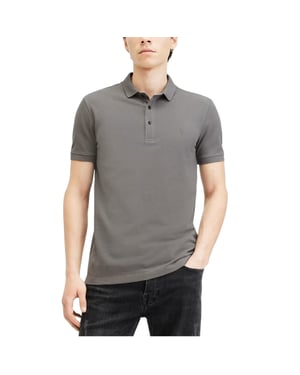 All Saints Mens Polo Shirt Reform Summer Pique Casual Short Sleeve Pullover Tee