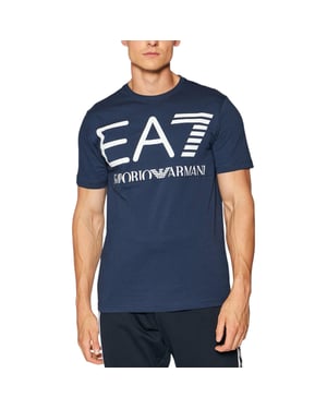 EA7 6KPT23 Mens T Shirts Crew Neck Emporio Armani Tee Casual Summer Cotton Tops