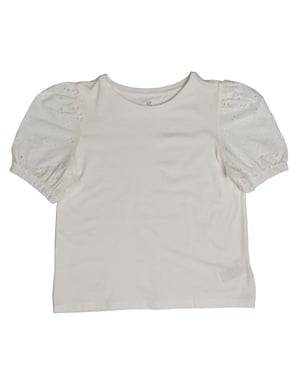 Girls' Embroidered Puff Sleeve T-Shirt 601395