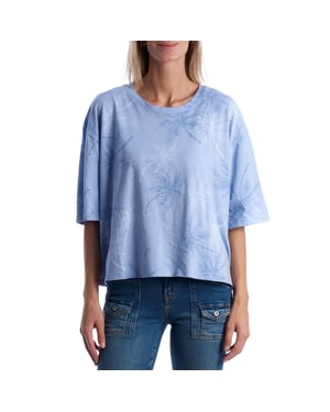 Dames oversized T-shirt met korte mouwen 866972
