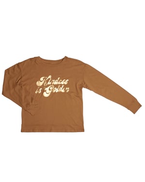 Långärmad t-shirt med grafisk design 764487 för flickor