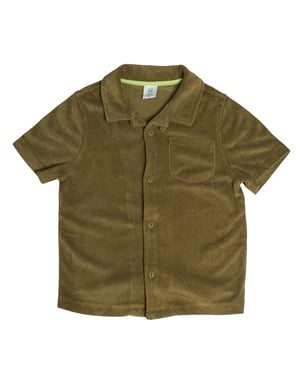 Boys' Short-Sleeved Plush Shirt 856547