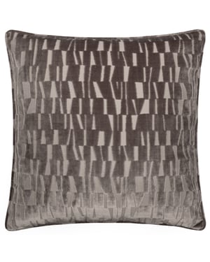 Paoletti Manhattan Velvet Cushion Cover, Mink