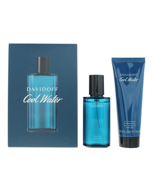 Davidoff Cool Water For Him Eau de Toilette 40ml + Shower Gel 75ml Gift Set