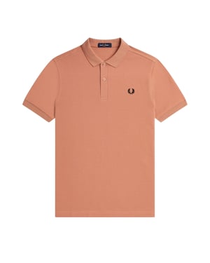 Fred Perry Plain Light Rust Polo Shirt