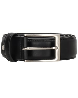 Zenino Lederen riem carson zwart cm