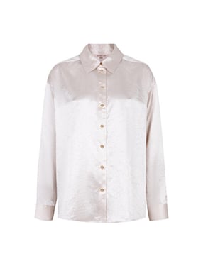 Esqualo Blouse f25-15512 pearl