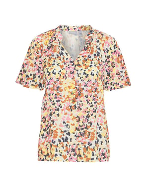 Fransa Blouse 20613671 snapdragon