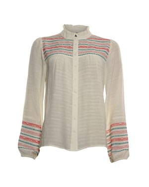 Poools Blouse 413166 chalk
