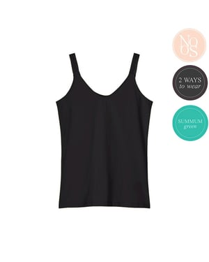 Summum Nice-3688 990 top reversible black