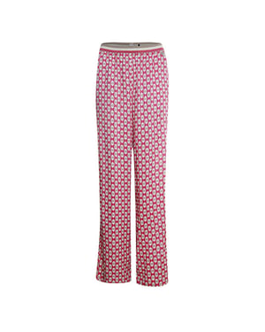 Anotherwoman Broek 312141-pink offwhite