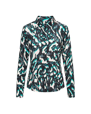 &Co Woman &co women blouse lotte mineral green multi