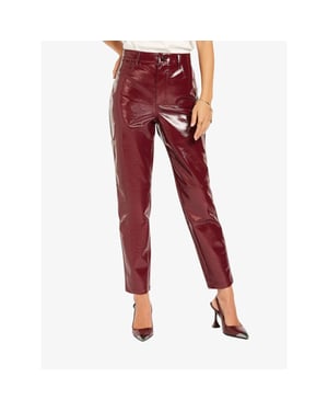 Josh V Dames broek bo berry red