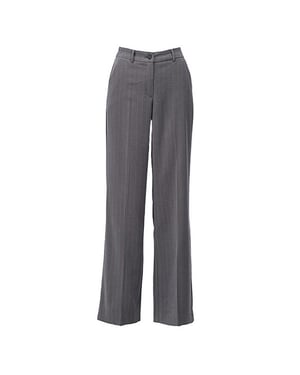 K-Design Broek z601-grey pin stripe