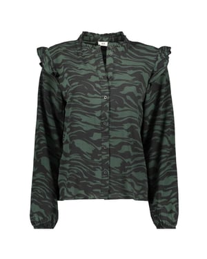 Jacqueline de Yong Sofia l/s frill shirt