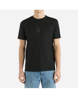 Umbro Heren Relaxed Fit T-shirt (Zwart)