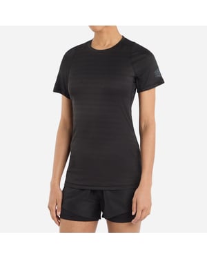 Umbro Dames/Dames Pro Marl Polyester Training T-shirt (Zwarte mergel)